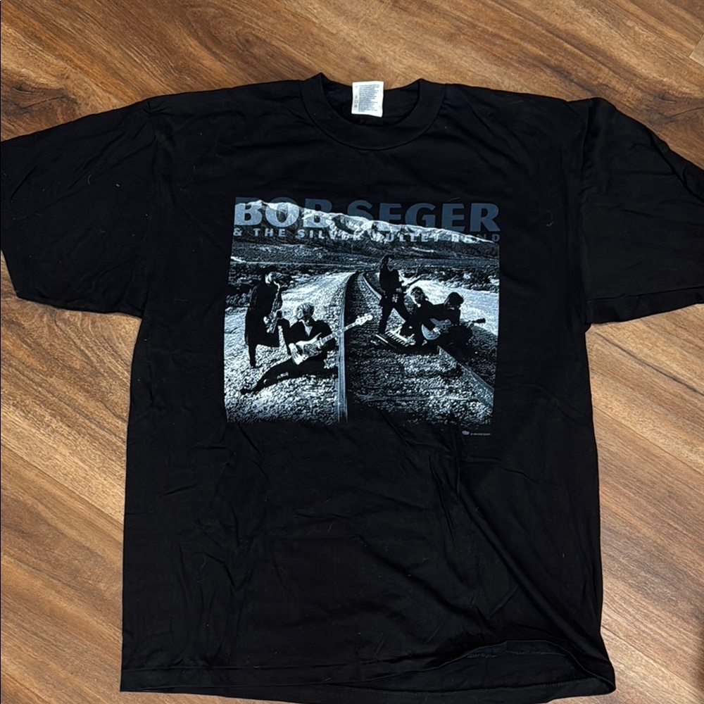 1996 Bob Seger Black Graphic T-Shirt